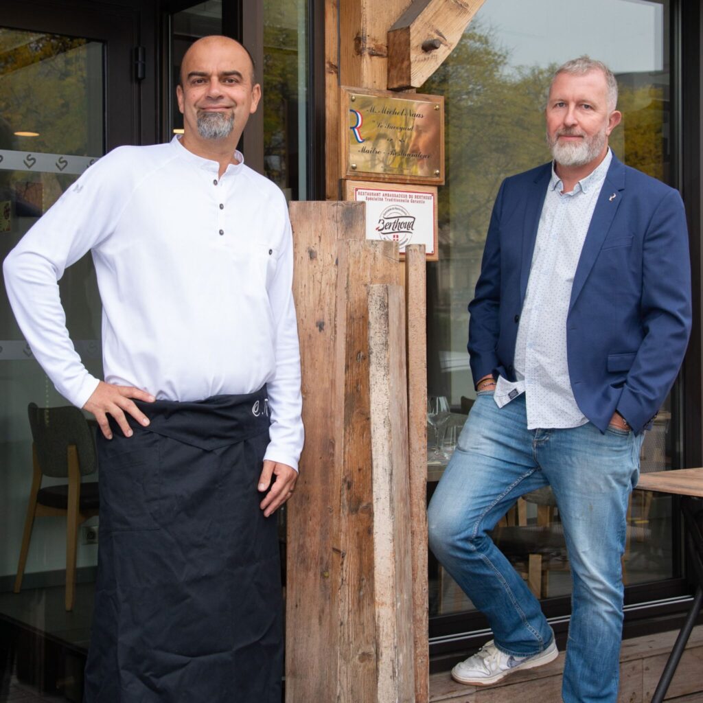 Christophe Flicker et Michel Naas - Restaurant Le Savoyard à Chambéry